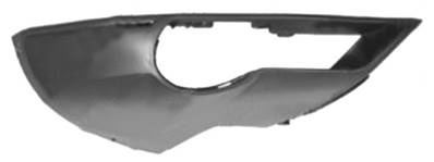 Spoiler droit pare-chocs avant avec trou moulure pour AUDI Q7 RY de 2009 à 2015, Neuf