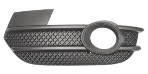 Grille latérale gauche avec trou antibrouillard pare-chocs avant gaufrée pour AUDI Q3 de 2011 à 2014, Neuve