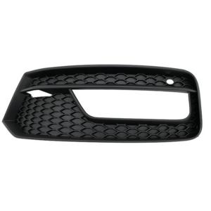 Grille gauche pare-chocs avant avec antibrouillard et trou capteur stationnement pour AUDI A1 de 2014 à 2018, Neuve