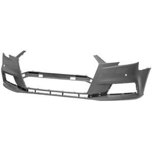 Pare-chocs avant avec 2 capteurs stationnement à peindre pour AUDI A3 RY depuis 2016, Neuf