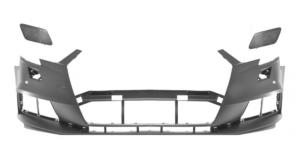 Pare-chocs avant avec lave phare avec 2 capteurs stationnement à peindre avec cache lave-phare pour AUDI A3 RY depuis 2016, Neuf