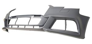 Pare-chocs avant avec lave phare à peindre avec cache lave-phare avec cache crochet modèle s-line pour AUDI A3 RY depuis 2016, Neuf