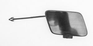 Bouchon cache crochet remorquage pare-chocs avant pour AUDI A4 de 2015 à 2019, Neuf