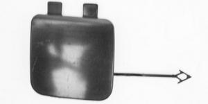 Bouchon cache crochet remorquage pare-chocs arrière pour AUDI A4 de 2015 à 2019, Neuf