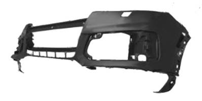 Pare-chocs avant avec lave phare à peindre pour AUDI Q7 depuis 2015, Neuf