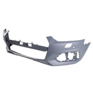 Pare-chocs avant à peindre avec trous radars parking+supports avec lave phare avec cache crochet avec cache lave-phare pour AUDI A5 depuis 2017, Neuf