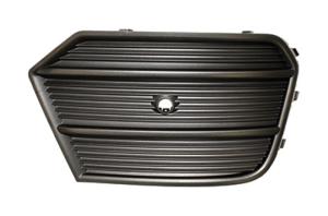 Grille droite pare-chocs noire avec trous radars stationnement modèle 2015> pour AUDI Q3 de 2014 à 2018, Neuve