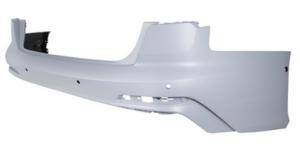 Pare-chocs arrière à peindre avec trous radars stationnement et park assistance+supports modèle s-line pour AUDI A6 S-LINE depuis 2019, Neuf