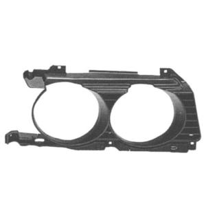 Grille latéral avec cercle phare droite modèle 4/94>12/95 pour BMW SERIE 5 E34 de 1988 à 1995, Neuve