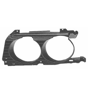 Grille latéral avec cercle phare gauche modèle 4/94>12/95 pour BMW SERIE 5 E34 de 1988 à 1995, Neuve