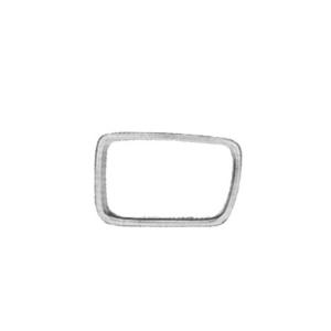 Cadre chromé gauche bouclier central modèle 4/94>12/95 pour BMW SERIE 5 E34 de 1988 à 1995, Neuf