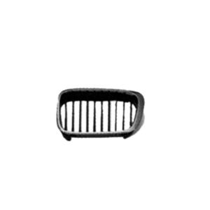 Bouclier grille chromé noire gauche modèle 10/00>7/03 pour BMW SERIE 5 E39 de 1995 à 2003, Neuf