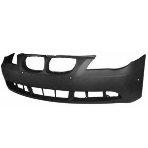 Pare-chocs avant avec lave phare avec trous radars stationnement à peindre pour BMW SERIE 5 E60 E61 de 2003 à 2007, Neuf