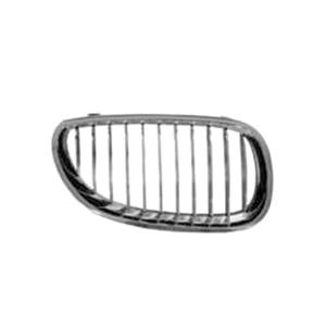 Bouclier grille droit noire chromé pour BMW SERIE 5 E60 E61 de 2003 à 2007, Neuf