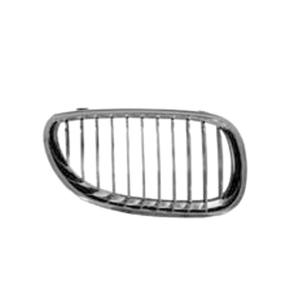 Bouclier grille droit noire chromé pour BMW SERIE 5 E60 E61 de 2003 à 2007, Neuf