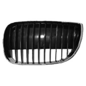 Bouclier grille chromée gauche sans climatisattion pour BMW SERIE 1 E87 de 2004 à 2007, Neuf