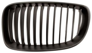 Bouclier grille latéral gauche noir pour BMW SERIE 1 E87 RY de 2007 à 2011, Neuf