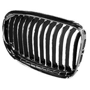 Bouclier grille chromé noire droit pour BMW SERIE 3 E90-E91 RY de 2008 à 2012, Neuf