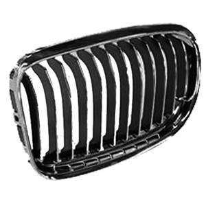 Bouclier grille chromé noire gauche pour BMW SERIE 3 E90-E91 RY de 2008 à 2012, Neuf