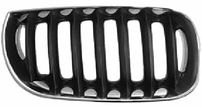 Bouclier grille droit chromée noir pour BMW X3 E83 de 2004 à 2006, Neuf
