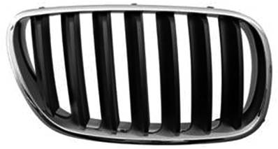 Bouclier grille droit chromée noir pour BMW X3 E83 de 2006 à 2010, Neuf