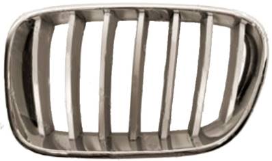 Bouclier grille gauche chromé titane pour BMW X3 E83 de 2006 à 2010, Neuf