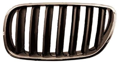 Bouclier grille gauche chromé titane gris sombre pour BMW X3 E83 de 2006 à 2010, Neuf