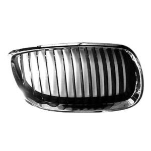 Bouclier droit grille noire avec profil chromée modèle 3/10> pour BMW SERIE 3 E92/93 COUPE/CABRIO depuis 2006, Neuf