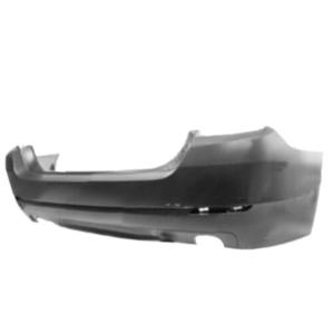 Pare-chocs arrière avec échappement double à gauche à peindre modèle 535 berline pour BMW SERIE 5 F10 de 2010 à 2013, Neuf