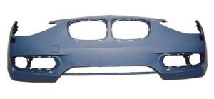 Pare-chocs avant avec lave phare à peindre pour BMW SERIE 1 F20 de 2011 à 2015, Neuf