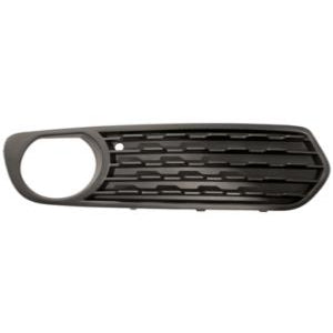 Grille latéral droite fermé avec trou antibrouillard pare-chocs avant pour BMW SERIE 1 F20 de 2011 à 2015, Neuve