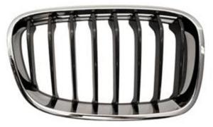 Bouclier grille droit chromée noir modèle sport pour BMW SERIE 1 F20 de 2011 à 2015, Neuf