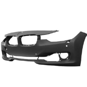 Pare-chocs avant avec lave phare avec 4 capteurs stationnement à peindre modèle basis pour BMW SERIE 3 F30 de 2012 à 2014, Neuf