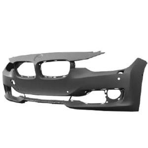Pare-chocs avant avec lave phare avec 4 capteurs stationnement + 2 park assist à peindre modèle lines pour BMW SERIE 3 F30 de 2012 à 2014, Neuf
