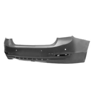 Pare-chocs arrière à peindre avec échappement double à gauche avec trou radars et supports modèle 328 325 330 berline lines pour BMW SERIE 3 F30 de 2012 à 2014, Neuf