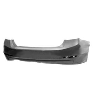 Pare-chocs arrière à peindre avec échappement double à gauche modèle 325-328-330 berline basis pour BMW SERIE 3 F30 de 2012 à 2014, Neuf