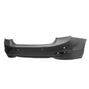 Pare-chocs arrière à peindre avec échappement double avec trou park assist modèle 335 berline basis pour BMW SERIE 3 F30 de 2012 à 2014, Neuf