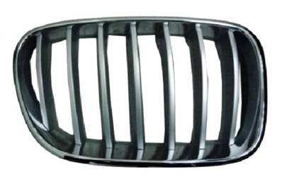 Bouclier grille droit chromée titane pour BMW X3 F25 de 2010 à 2015, Neuf