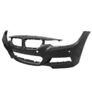 Pare-chocs avant avec trous radars parking+supports trou radar assist à peindre pour BMW SERIE 3 F30/31 M-TECH de 2012 à 2014, Neuf