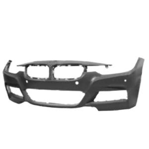 Pare-chocs avant avec trous radars stationnement avec park assist avec view cam latéral à peindre pour BMW SERIE 3 F30/31 M-TECH de 2012 à 2014, Neuf