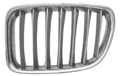 Bouclier grille radiateur gauche chromé pour BMW X1 E84 de 2009 à 2012, Neuf