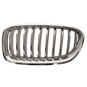 Bouclier grille gauche chromée titane modèle modern line pour BMW SERIE 5 F10N de 2013 à 2016, Neuf