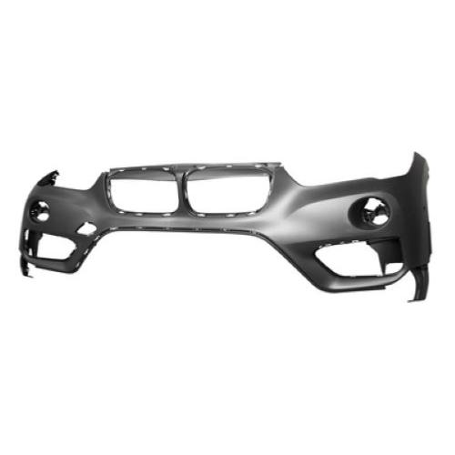 Pare-chocs avant avec trous radars stationnement avec primer-con trous radars et supports pour BMW X1 F48 depuis 2015, Neuf
