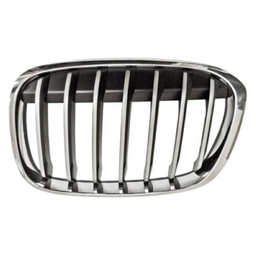 Grille radiateur gauche chrome/titane/noir modèle line x pour BMW X1 F48 depuis 2015, Neuve