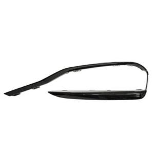 Moulure droite noire pare-chocs gaufré avant modèle sport line pour BMW SERIE 3 F30/31 de 2015 à 2018, Neuve