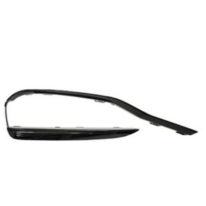 Moulure gauche noire pare-chocs gaufré avant modèle sport line pour BMW SERIE 3 F30/31 de 2015 à 2018, Neuve