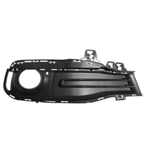 Grille droite avec trou antibrouillard pare-chocs gaufrée noire fermé modèle luxury line pour BMW SERIE 3 F30/31 de 2015 à 2018, Neuve