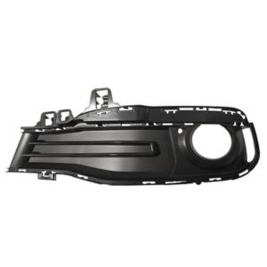 Grille gauche avec trou antibrouillard pare-chocs gaufrée noire fermé modèle luxury line pour BMW SERIE 3 F30/31 de 2015 à 2018, Neuve