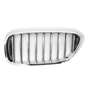 Bouclier grille radiateur gauche chromé - chromé/noir pour BMW SERIE 5 G30/G31 depuis 2017, Neuf