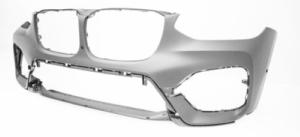 Pare-chocs avant trou radar assist avec caméra à peindre modèle luxury line pour BMW X3 G01 depuis 2017, Neuf